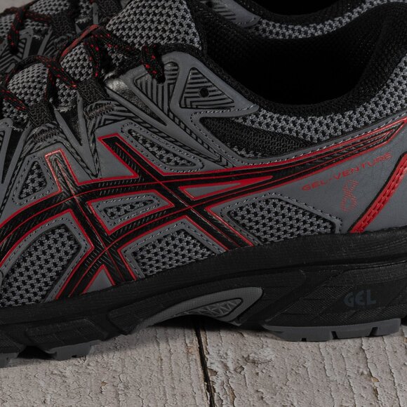 ASICS GEL-Venture 8 Low Metropolis/Black - 1011B396-020 Color gray/black Sz 8.5 - Picture 11 of 14